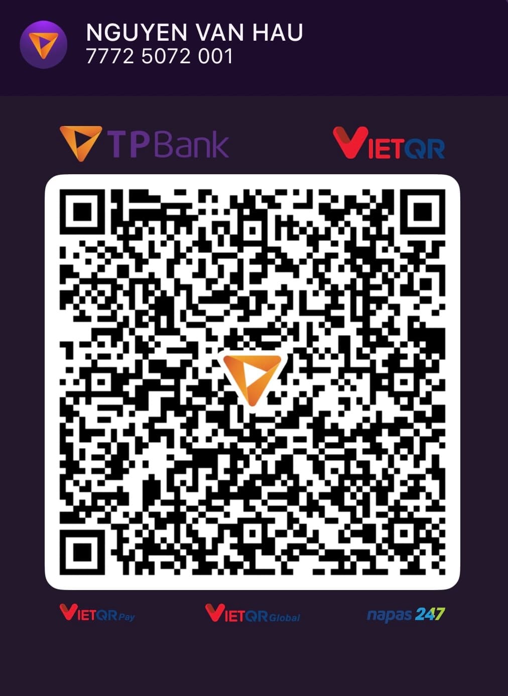 QR code for donating to support Useful Tools